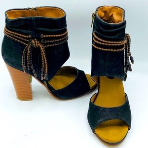 INCREDIBLE “GROOVE” ON BOHO HI TOP SHOES.(PS THE LEATHER IS PERFECT 🤩 )